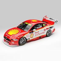 Authentic Collectables 1/18 Shell V-Power Racing Team #17 Ford Mustang GT Supercar - 2020 Championship Season