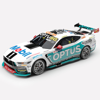 Authentic Collectables 1/18 Mobil 1 Optus Racing #25 Ford Mustang GT - 2024 Bosch Power Tools Perth SuperSprint Race 9 Winner Diecast Model Car