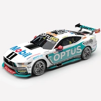 Authentic Collectables 1/18 Mobil 1 Optus Racing #25 Ford Mustang GT - 2024 Bosch Power Tools Perth SuperSprint Race 9 Winner Diecast Model Car