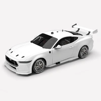 Authentic Collectables 1/18 Ford Mustang GT Gen3 Supercar Plain Body Edition Gloss White Diecast Model Car