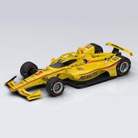 Authentic Collectables 1/18 Team Penske #3 Pennzoil Dallara Chevrolet INDYCAR With Driver Figurine - 2021 INDY 500 - Driver: Scott McLaughlin