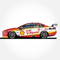 Authentic Collectables 1/43 Shell V-Power Racing Team Scott McLaughlin 2018 Championship Winner