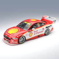 Authentic Collectables 1/43 Ford Mustang GT Supercar Shell V-Power Racing Team 2019 Supercheap Auto Bathurst 1000 Winner Diecast Car