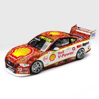 Authentic Collectables 1/43 Shell V-Power Racing #11 Ford Mustang GT - 2021 Merlin Darwin Triple Crown Indigenous Livery Diecast Car