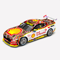 Authentic Collectables 1/43 Shell V-Power Racing #17 Ford Mustang GT - 2023 Betr Darwin Triple Crown Indigenous Round Diecast Model Car