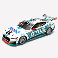 Authentic Collectables 1/43 Mobil 1 Optus Racing #25 - Ford Mustang GT -  2023 Betr Darwin Triple Crown Indigenous Round Diecast Model Car