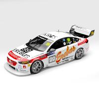Authentic Collectables 1/43 Erebus Motorsport #99 Holden ZB Commodore Supercar - 2018 Sandown 500 Retro Round Diecast Car
