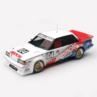 Authentic Collectables 1/43 #104 Nissan Bluebird Turbo 1985 Queensland Sports Sedan Championship Surfers Paradise Diecast Model Car