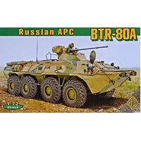 Ace Model 1/72 BTR-80A Russian APC Plastic Model Kit [72172]