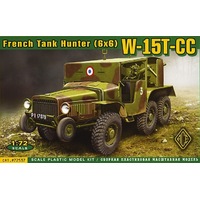 Ace Model 72537 1/72 French Tank Hunter (6x6) W15T-CC Plastic Model Kit