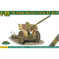 Ace Model 1/72 F-22 76,2mm Soviet AT Gun Plastic Model Kit 72572