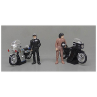 ACE 1/43 Kawasaki Motobikes (2) With Goose And Toecutter Figures ACEDDA4