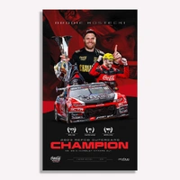 Authentic Collectables Brodie Kostecki: 2023 Supercars Champion Limited Edition Print. (W) 590 x (H) 1000 mm