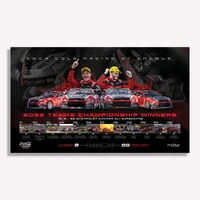 Authentic Collectables Coca-Cola Racing by Erebus:  2023 Teams Champion Limited Edition Print (W) 1000 x (H) 590 mm