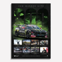 Authentic Collectables A2 Tickford Racing Cam Waters 300 Races Limited Edition Print