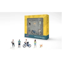 American Diorama 1/64 Weekend Warriors Figure Set