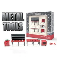 American Diorama 1/64 Metal Tools Set A Diecast Model Accessories
