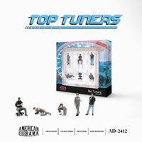 American Diorama 1/64 Top Tuners (JDM Tuner/Mechanic) Figure Set