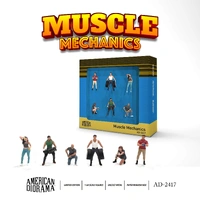 American Diorama 1/64 Muscle Mechanics Figure Set