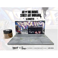 American Diorama 1/64 Street Art Diorama LA Graffiti Diecast Model Accessory