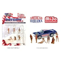 American Diorama 1/64 Patriot Girls Figure Set