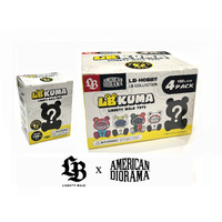 American Diorama Liberty Walk Kuma 100% Figure Blind Box style (7cm)