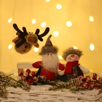 ST Hanging Reindeer Ornament w/ Red & Grey