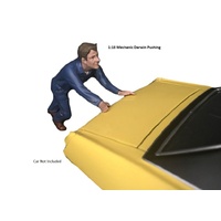 American Diorama 1/18 Darwin Pushing Mechanic Figure Accessory (Car not included)