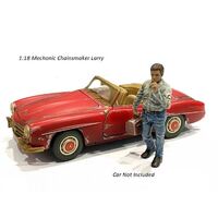 American Diorama 1/18 Chainsmoker Larry - Mechanic Figure