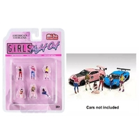 American Diorama 1/64 Girls Night Out Figure Set