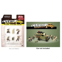 American Diorama 1/64 Off Road Adventure 2 - Figure set 