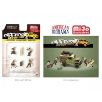 American Diorama 1/64 Off Road Adventure 2 - Figure set 