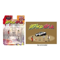 American Diorama 1/64 Hip Hop Girls Figure Set