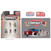 American Diorama 1/64 Car Meet 4 - Figure Set