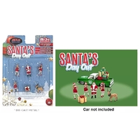 American Diorama 1/64 Santa's Day Out Figure Set 