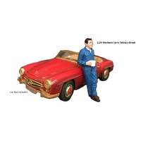 American Diorama 1/24 Larry Taking A Break Mechanic Figure Accessory