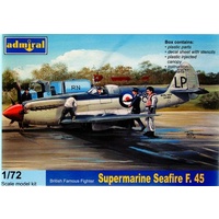 Admiral ADM7209 1/72 Seafire Mk.45 Plastic Model Kit