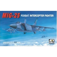 AFV Club AF10001 1/100 Mig-25 Fighter Plastic Model Kit