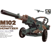 AFV Club 1/35 M102 105mm Howitzer Plastic Model Kit AF35006
