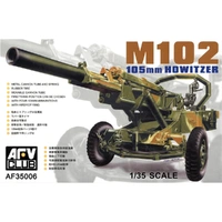 AFV Club 1/35 M102 105mm Howitzer Plastic Model Kit [AF35006]