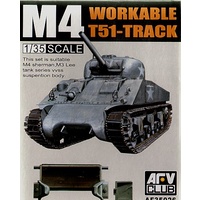AFV Club 1/35 T51 Track For M4/M3 Conversion Kit AF35026