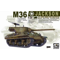 AFV Club 1/35 U.S. M36 Tank Destroyer Plastic Model Kit [AF35058]