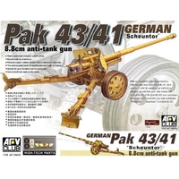 AFV Club 1/35 German Pak 43/41 8.8cm Anti-Tank Gun Plastic Model Kit AF35059