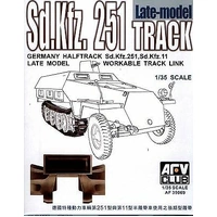 AFV Club AF35069 1/35 Sd.Kfz.251 & 11 Late Model Track Link Conversion Kit