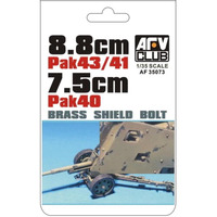 AFV Club AF35073 1/35 German Pak43/41 & Pak 40 Brass Shield Bolt Set Conversion Kit
