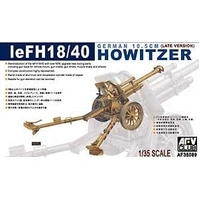 AFV Club 1/35 German leFH 18/40 10.5cm Howitzer (Late Version) Plastic Model Kit [AF35089]