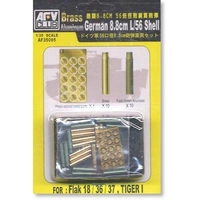 AFV Club 1/35 German 8.8cm L/56 Shell Case (Brass) Plastic Model Kit [AF35095]