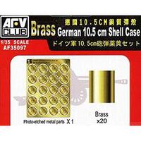 AFV Club AF35097 1/35 German10.5cm Shell Case (Brass) Plastic Model Kit