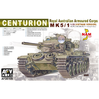 AFV Club 1/35 RAAC Centurion Mk5/1 Tank *Aus Decals* Plastic Model Kit AF35100