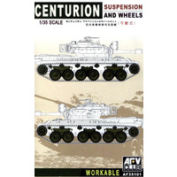 AFV Club 1/35 Suspension & Wheels For Centurion (Workable) Plastic Model Kit [AF35101]